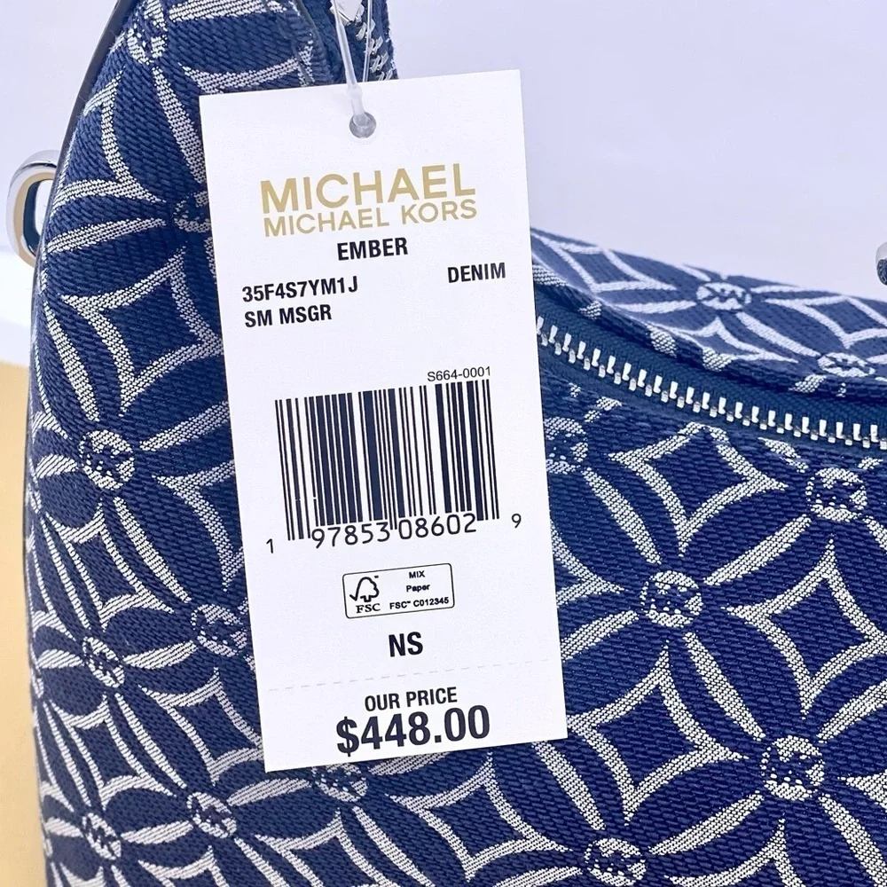 Michael Kors Ember Small Messenger Shoulder Crossbody Bag MK
